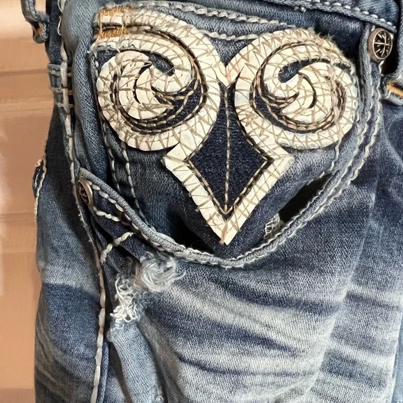 Men’s Affliction cooper jeans size 31 - Picture 4 of 8